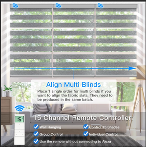 Store Enrouleur Automatique Sans Fil Haute Qualité Multi-Scénarios, Design Élégant, pour Maison et Bureau - Product Image 2