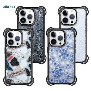 Funda Protectora para Teléfono Celular con Diseño de Impresión de Lujo Personalizada, a Prueba de Golpes, para iPhone 15 Pro Max 14 11 con Correa - Product Image 6