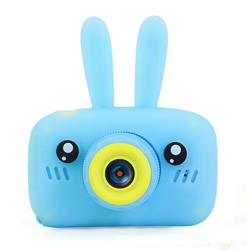 กล้อง Dslr Sction HD หน้าจอ2นิ้ว,น่ารักดิจิตอลสีเต็ม720P วิดีโอ Vlog บันทึกภาพเซลฟี่ของเล่นกล้องจริงสำหรับเด็ก