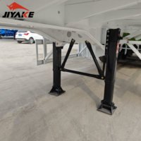 Semi-remorque à barre d'attelage en acier Sinotruk, prix usine, capacité de charge >30000kg, dimensions 12500x2500x1600mm pour le transport de conteneurs de marchandises
