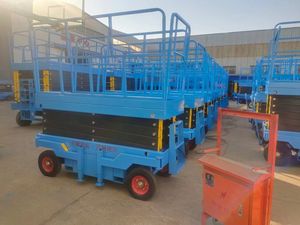 Mendorong sendiri 4m 6m 10m 14m 16m 18m <span class=keywords><strong>Platform</strong></span> pengangkat listrik Remote Control nirkabel pengangkat gunting - Product Image 4