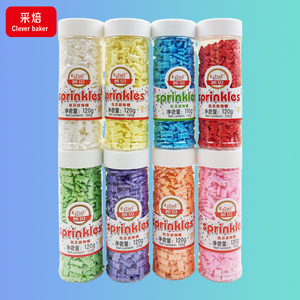 Heart <strong>Confetti</strong> <strong>Sprinkles</strong> Mix Edible <strong>Sprinkles</strong> Cake Sugar Beads Baking Decorate Candy <strong>Sprinkles</strong> - Product Image 3
