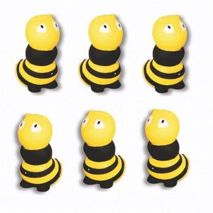 Pu Foam Stress Imprint Logo <b>Bee</b> Shaped Soft Squeezable Relief Toys for Promotion - Product Image 3