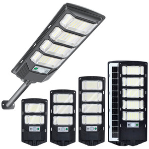 50W 100W Solar Wall Lamp Smart <b>Light</b> Control Waterproof Wall Lamps Outdoor Remote Control LED Night <b>Light</b> With Timing - Product Image 1