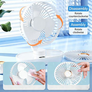 Mini Ventilador de Mano Silencioso para Oficina, Escritorio, USB Recargable, Portátil para Viajes al Aire Libre - Product Image 4