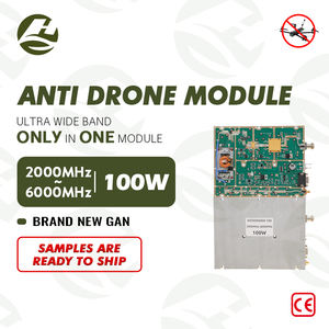 100W 2GHz-<span class=keywords><strong>6GHz</strong></span> 초광대역 GaN 아키텍처 구리 히트 싱크 포함 방위 시스템용 2000-6000MHz 신호 억제 모듈 - Product Image 1