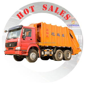 Sinotruk HOWO 4*2 6*4 8*4 10 ruedas conducción LHD RHD nuevo o <span class=keywords><strong>gancho</strong></span> de <span class=keywords><strong>segunda</strong></span> <span class=keywords><strong>mano</strong></span> camión de basura ligero camiones de recogida de basura para la venta - Product Image 1