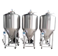 Cuve de fermentation motorisée en acier inoxydable 304 de 100 L pour vinaigre, vin et bière, personnalisable, tension 110V/220V/380V, vente en gros