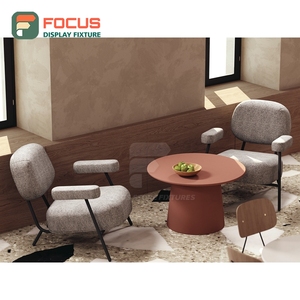 ชั้นวางสินค้ากาแฟดีไซน์สร้างสรรค์ ฐานไม้ สำหรับจัดแสดงฝาครอบแก้วและเมล็ดกาแฟ - Product Image 5