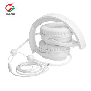 Vente en gros d'écouteurs supra-auriculaires de jeu à tube d'air <span class=keywords><strong>anti</strong></span>-rayonnement pour la protection contre les CEM avec fiches jack <span class=keywords><strong>USB</strong></span>-C - Product Image 3