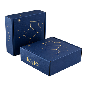 High-End Corrugated Board Laminate Mailer Boxes Gold Foil Hot Stamping <b>Foldable</b> Shipping Boxes Custom Logo Luxury Packaging <b>Box</b> - Product Image 6