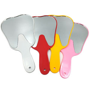 Équipement médical pour dentisterie, pour maquillage, à main, pour clinique dentaire, en verre ABS, miroir buccal en forme de dents - Product Image 5
