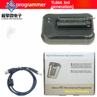 Programmer Universal JQW XGecu T48 TL866-3G dengan Berbagai Kit Adaptor 32-bit 120MHz 40-pin ZIF Mendukung 34000+ IC Harga Asli
