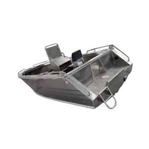 Алюминиевая лодка AL530, центральная консоль, рыболовная лодка