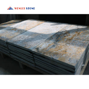 แผ่นปูพื้นสีฟ้าครามธรรมชาติ-แผ่นเหล็กออกไซด์สำหรับลานกลางแจ้ง - Product Image 3