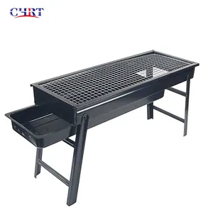Chrt Verticale Tuin Carcoal Bbq Brander Barbeque Griller Achtertuin Draagbare Houtskool Bbq Grill