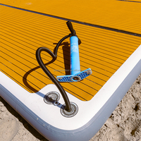 Plateforme flottante gonflable de qualité supérieure en forme de C pour les sports nautiques et les loisirs