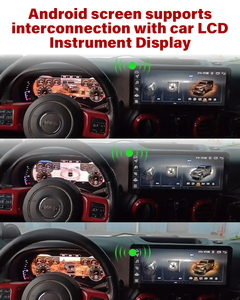 Android 13 Màn hình Carplay LCD Đồng hồ tốc độ hiển thị bảng điều khiển cho Jeep Wrangler 3 <span class=keywords><strong>JK</strong></span> 2011 2017 cụ cụm ảo buồng lái - Product Image 6