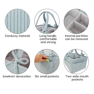 Cesta Organizadora de Pañales para Bebé KUYUE, Organizador para Baby Shower para Recién Nacidos, Niños o Niñas, para Artículos Esenciales para Bebés Recién Nacidos - Product Image 5