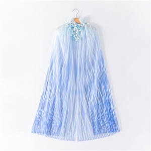 ขายร้อนฤดูหนาวเจ้าหญิง Fantastic Capes ยาวคอสเพลย์เสื้อคลุมสาว Tulle Cape - Product Image 4