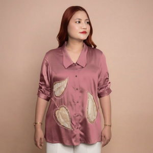 เสื้อเชิ้ตผู้หญิงเรียบหรู ติดกระดุมด้านหน้า เหมาะสำหรับใส่ทำงาน ใส่ลำลอง และใส่เดินทาง ซื้อโดยตรงจากผู้ผลิต - Product Image 1