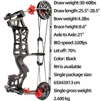 Ensemble arc et flèche à poulies chasse en plein air tir à l'arc divertissement métal débutants arc vue stabilisateur flèche repos accessoires kit