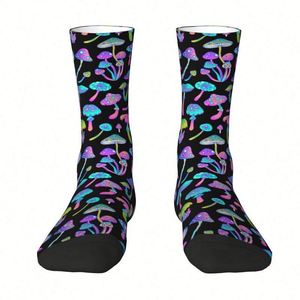 Calzini Personalizzati con Funghi Psichedelici, Calze Unisex con Stampa 3D Originale - Product Image 1