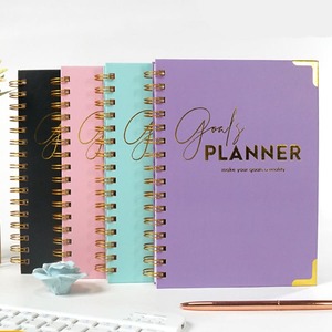 Tùy chỉnh Tạp Chí in ấn bìa cứng xoắn ốc hàng tuần hàng tháng năm kế hoạch chương trình nghị sự hàng ngày kế hoạch máy tính xách tay - Product Image 1