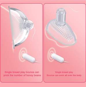 로즈 바이브레이터 유두 흡입기 클리토리스 페니스 흡입 장치 USB 충전식 10가지 진동 모드 100% 방수 여성 G-스팟 자극기 - Product Image 5