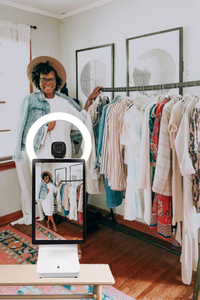 Phong cách mới máy tính để bàn Video màn hình cảm ứng LCD kỹ thuật số biển tất cả-trong-một máy phát thanh truyền hình trực tuyến thiết bị sống streaming thiết bị - Product Image 4