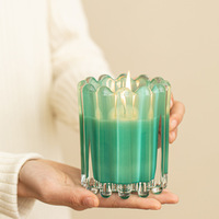 Bougie parfumée artisanale en forme de tasse, cire de soja, parfum d'ambiance nordique pour chambre, hôtel, élégante, haut de gamme, pour un air frais et pur