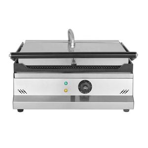 Machine à Panini Professionnelle à Gaz, Grill Rainuré Complet, 2 Brûleurs, pour Panini et Hamburgers, Modèle 500R - Product Image 4