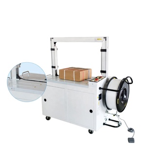 Lateral automática <span class=keywords><strong>de</strong></span> caja <span class=keywords><strong>de</strong></span> hoja <span class=keywords><strong>de</strong></span> techo <span class=keywords><strong>de</strong></span> Metal <span class=keywords><strong>de</strong></span> lingote <span class=keywords><strong>de</strong></span> aluminio <span class=keywords><strong>de</strong></span> madera paquete MH-101 caja <span class=keywords><strong>de</strong></span> embalaje máquina <span class=keywords><strong>flejadora</strong></span> con PP o PET banda máquina - Product Image 6