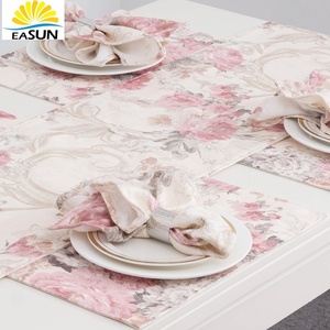 Échantillons Gratuits et Prix Usine Nappe avec Trou pour Parapluie Serviettes Personnalisables Serviettes Compostables Nappe en Tissu Noir - Product Image 6