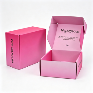 Boîtes d'emballage en carton ondulé personnalisées avec autocollants, autres boîtes cadeaux et en papier pour l'expédition et les cadeaux d'articles faits main - Product Image 3