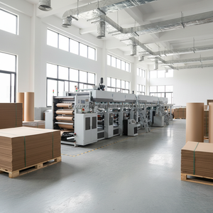 Machine à onduler le carton simple face, machine à onduler le carton ondulé 2 plis, machine à onduler simple face - Product Image 3