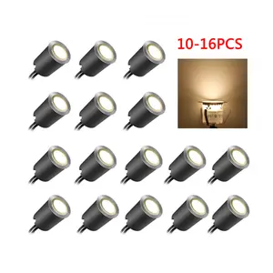 IP67 Waterproof Floor Recessed Deck Lights Dc12V Inground Spotlight Outdoor Landscape LED Underground Light