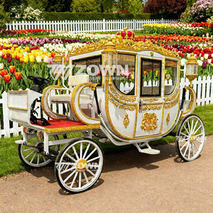 Calèche royale électrique de haute qualité, calèche royale électrique à vendre, calèche royale classique de luxe à quatre roues - Product Image 5