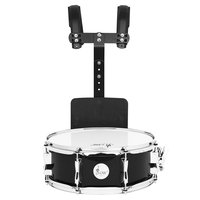 SLADE Factory Wholesale Custom Stainless Steel Material OEM ODM 14 Inch X 5.5 Highly Stand Drums Black Marching Snare Drum
