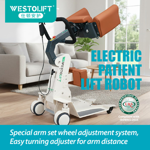 Lève-<span class=keywords><strong>personne</strong></span> électrique compact 100 kg - Palan portable certifié ISO pour personnes <span class=keywords><strong>âgée</strong></span>s de petite taille - Product Image 4