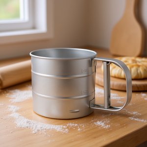 Tamis à farine Metaltex en fer blanc, lot de 6, outil de pâtisserie - Product Image 3