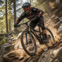 Vélo de montagne BMX 26 pouces, 21 vitesses, cadre en acier haute teneur en carbone, léger, frein à disque, pneu 2.5, Asie du Sud-Est, Amérique du Sud