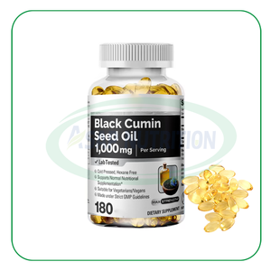 Ausreson kapsul Softgel minyak biji Jinten hitam dukungan imun Vitamin E minyak Jinten hitam - Product Image 3
