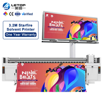 Impresora de Inyección de Tinta LETOP 3.2M Starfire 1024 con Cabezal Flexible, Plotter de Impresión Industrial para Imprimir Vinilo de Gran Formato