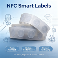 Étiquette de contrôle d'accès RFID ISO NFC pour hôtel, 13,56 MHz, étanche, avec puces NTA213/215/216 pour usage professionnel, systèmes Android et Apple