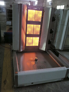 Máquina comercial de acero inoxidable Gas <span class=keywords><strong>doner</strong></span> <span class=keywords><strong>kebab</strong></span> máquina Shawarma con 3 quemadores - Product Image 6