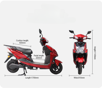Scooter Électrique Adulte Simple et Rapide pour la Ville à Prix Abordable – Mobylette Sportive