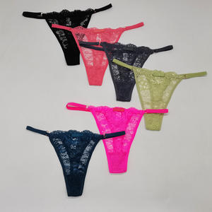 Nieuwe Stijl Damesstring String String Slipje Verstelbare Tailleband Laagbouw Kant Transparant Damesondergoed - Product Image 6