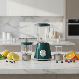 Blender portable 3-en-1, hachoir à viande, presse-agrumes, mixeur pour smoothies, capacité de 1,5 L, 3 vitesses, multifonctionnel, électrique, pour la cuisine - Product Image 6