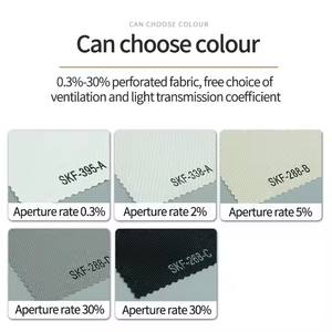 Stores enrouleurs extérieurs de haute qualité, résistants, imperméables, avec télécommande électrique, installation intégrée, coupe-vent, polyester + PVC - Product Image 6